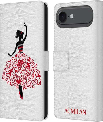 Vista 119 de Head Case Designs Officially Licensed AC Milan Dream Big Children Leather Wallet Case Compatible with Apple iPhone 11