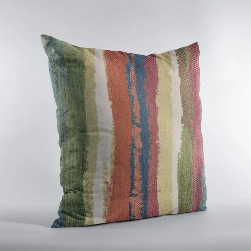 Vista 8 de Plutus Brands Plutus Cuba Stripe - Almohada de lujo multicolor de 12 x 20 pulgadas, doble cara de 12 x 20 pulgadas