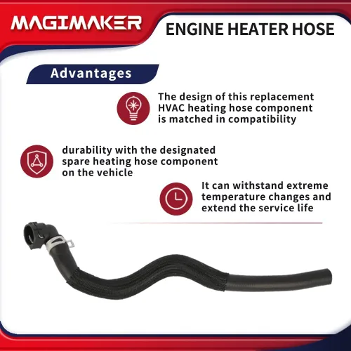 Vista 6 de Engine Heater Core Hose Assembly 90873188 Compatible with Cruze 1.4 2011 2012 2013 2014 2015 Limited 2016 Replace 626-709 42348374