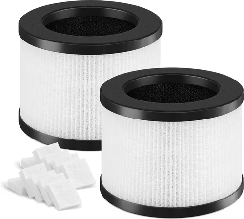 Vista 7 de SAKEGDY Filtro de repuesto TZ-K1 compatible con purificador de aire ToLife TZ-K1, AROEVE MK01 MK06 / Kloudi DH-JH01/POMPRON MJ001H, repuesto