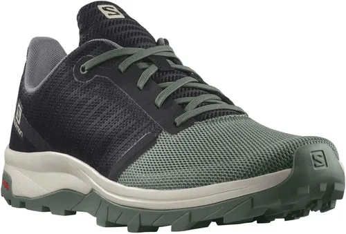 Vista 2 de Salomon Zapatos de senderismo Outbound Prism para hombre, Verde