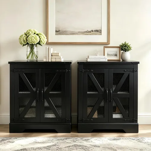 Vista 34 de Mesa de centro negra con almacenamiento, mesa de cóctel con parte superior elevadora con bisagras, mesa central cuadrada de madera con gran