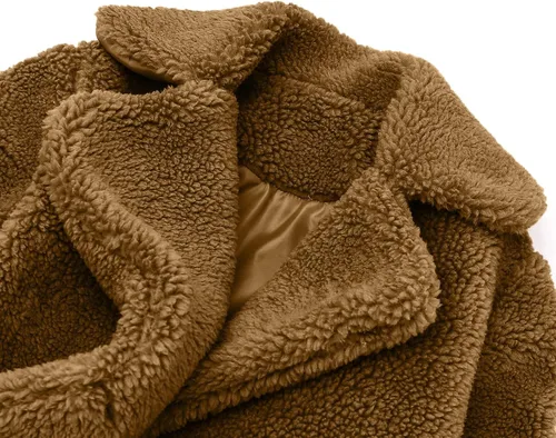 Vista 5 de Chaqueta de forro polar para niñas, camisa con botones para bebé, trajes de otoño para bebé, suéter de bebé