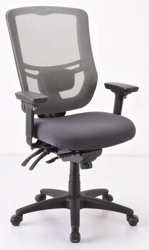 Vista 7 de Tempur-Pedic Silla de trabajo ajustable, cobalto