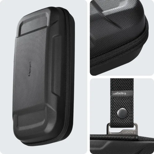 Vista 8 de Spigen Rugged Armor Pro - Funda de transporte rígida diseñada para ROG Xbox Ally X/ASUS ROG Ally/Nintendo Switch 2 / MSI Claw 7 AI+ 2025