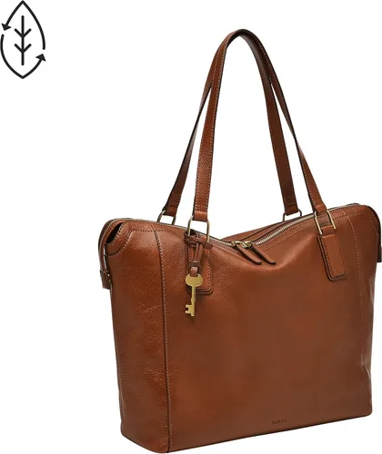 Vista 7 de Fossil Bolso de mano de cuero Jacqueline para mujer