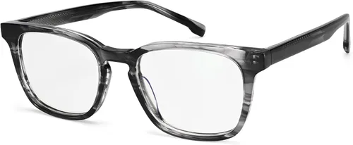 Vista 10 de Dollger Gafas de bloqueo de luz azul para mujer y hombre, rectángulo cuadrado, para computadora, gafas de luz azul, sin receta