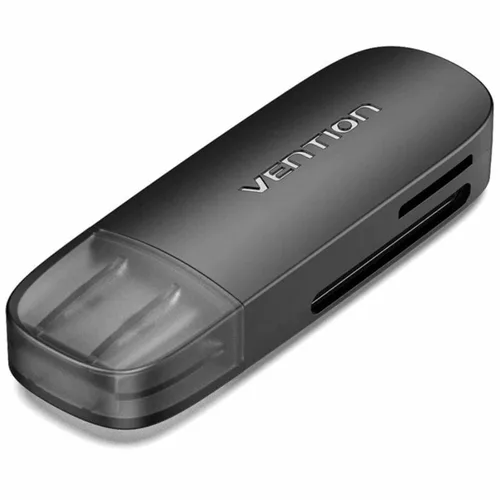 Vista 2 de Lector de Tarjetas Externo Vention CLGB0 Negro