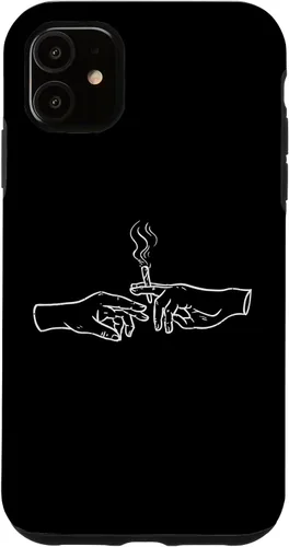Vista 8 de Funda de regalo para iPhone 16 Pass The Joint Weed Smoker Hand Stoner Marihuana