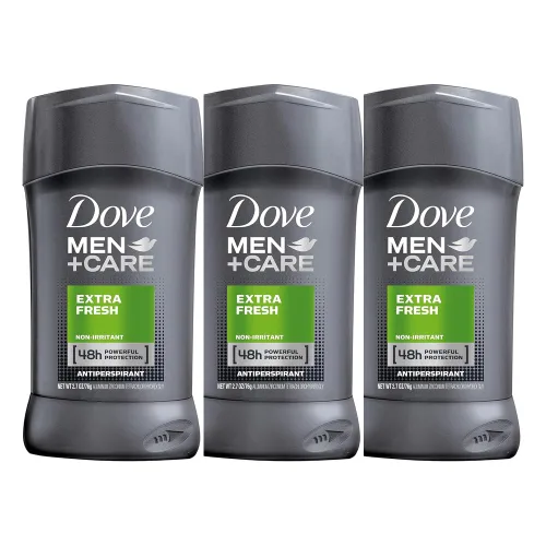 Vista 3 de Dove Men+Care - Desodorante en barra de menta y chocolate Martini de 3 onzas, protección contra olores de larga duración, frescura 72 horas, fórmula