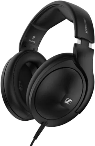 Vista 9 de Audífonos profesionales abiertos Sennheiser HD 600, Negro