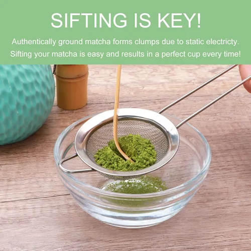 Vista 7 de Maredash Juego de Batidor Matcha, Batidor Matcha, Juego de Matcha, Batidor de Bambú, Kit Matcha, Agitador Matcha Chasen, Hecho de 100% Bambú