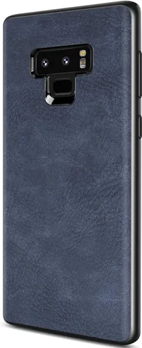 Vista 9 de Funda para Samsung Galaxy Note 9, delgada, de piel sintética, estilo vintage, a prueba de golpes, ligera, de poliuretano termoplástico suave