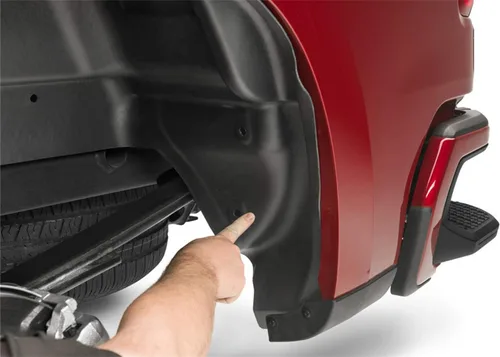 Vista 9 de Rugged Liner Revestimiento del compartimiento de rueda trasera WWC99 Se ajusta a 1999 - 2006, 07 Chevy Silverado Classic