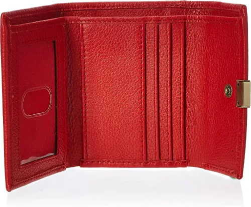 Vista 4 de Timberland Billetera de cuero RFID pequeño indexador Snap Billfold para mujer