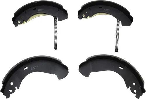 Vista 7 de TRQ Pastilla y rotor de freno delantero y trasero, kit de zapata y tambor de cerámica compatible con Chevrolet Silverado 1500 2007 Silverado 1500