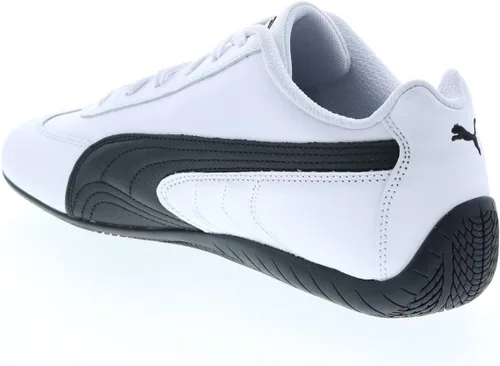 Vista 6 de PUMA Mens Speedcat Shield Lace Up Sneakers Casual Shoes Casual - White