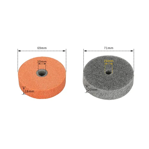 Vista 3 de Mini sierras de mesa Rueda de fibra Fiber Cutting Wheel Replacement, Fits Mini Table Saw Applications, Outer Diameter 71mm, Inner Diameter 10mm