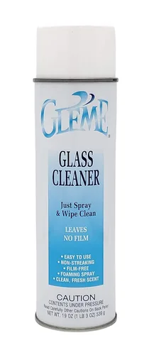 Vista 2 de Claire CL050-12pk Gleme Limpiador de vidrios; 19 onzas. Peso neto, 12