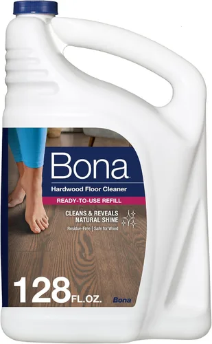 Vista 14 de Bona® Spray limpiador de pisos de madera dura, 32 onzas líquidas, madera de cedro, incluye botella llena + recambio de concentrado para limpieza