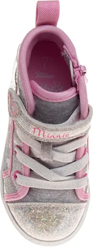 Vista 4 de Zapatillas altas de princesa de Disney con Minnie Mouse de Frozen Encanto - Zapatillas de tobillo de Blancanieves Ariel Elsa Maribel Minnie