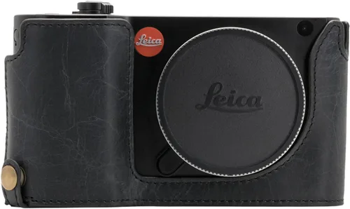Vista 3 de MegaGear MG1283 Leica TL2, TL Ever Ready - Funda de piel auténtica para cámara con acceso a batería