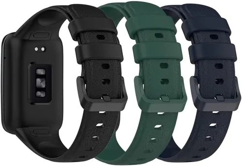 Vista 8 de Senter Correa de silicona suave de liberación rápida para reloj inteligente Huawei Band 7 Pro