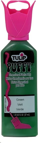 Vista 15 de Tulip Pintura dimensional para tela de 1-1/4 onzas, purpurina y diamante