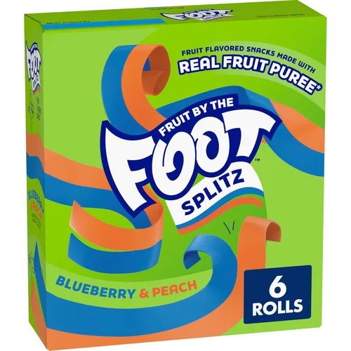 Vista 10 de Fruit by the Foot Snacks con sabor a frutas, Starburst, paquete variado, 6 unidades (paquete de 8)
