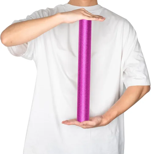 Vista 7 de RUSPEPA Papel de regalo con purpurina, mini rollo, papel brillante con purpurina de color sólido perfecto para bodas, cumpleaños, baby shower