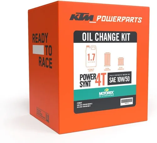 Vista 7 de Kit de cambio de aceite KTM/Motorex 15W/50 (1.7L) - U6923151