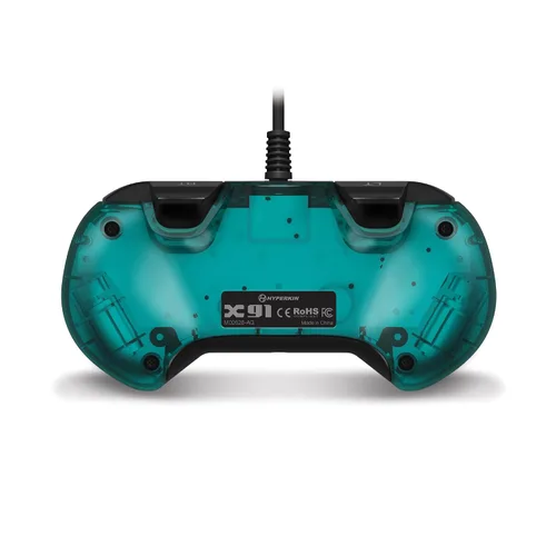 Vista 4 de Hyperkin X91 Ice Wired Controller for Xbox Series X S Xbox One Windows 1011 - Officially Licensed By Xbox (Aqua Green)