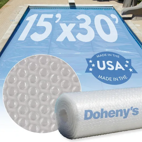 Vista 20 de Doheny's Clear-Tek - Cubierta solar de micro burbujas para piscinas enterradas Aumenta la absorción de energía solar, retiene el calor, reduce