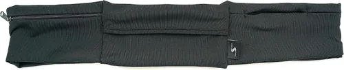Vista 2 de Riñonera ajustable de 3 bolsillos para correr, riñonera para entrenar con respaldo resistente al sudor, soporta todos los modelos de iPhone