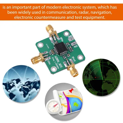 Vista 2 de AD831 transductor de alta frecuencia módulo mezclador RF 500MHz ancho de banda mezcla abajo mezcla mezclador equilibrado doble convertidor
