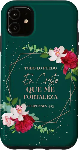 Vista 8 de Regalos Mujer Cristiana Español Versículos de la Biblia Español Funda para iPhone 17