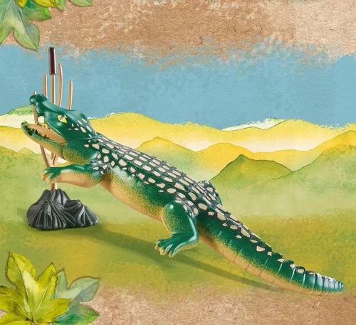 Vista 2 de Playmobil Wiltopia - cocodrilo