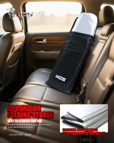 Vista 6 de MZS Windshield Sun Shade Compatible with CRV 2023-2026