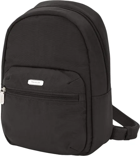 Vista 2 de Travelon Essentials - Mochila antirrobo, Negro -, Mochila pequeña
