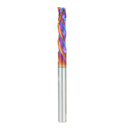 Vista 33 de Amana Tool Spektra Extreme Tool Life Recubierta - Broca de router en espiral de compresión CNC de carburo sólido recubierta, 46182-K, 1/2 D x 1 CH x