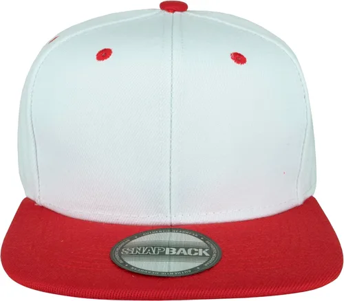 Vista 86 de Gorras Snapback Gelante para Hombres - Gorra de Béisbol con Visera Plana Ajustable - Liso en Blanco Ajustable Negro