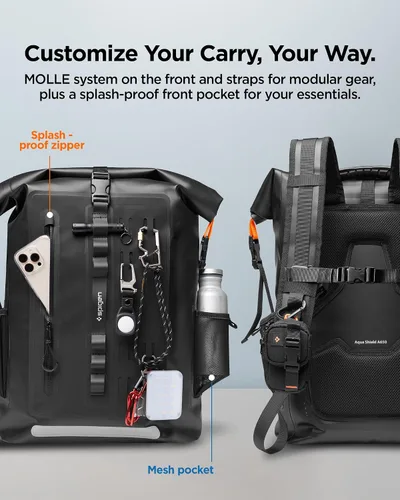 Vista 5 de Spigen AquaShield - Bolsa seca impermeable A630 (paquete de 2)