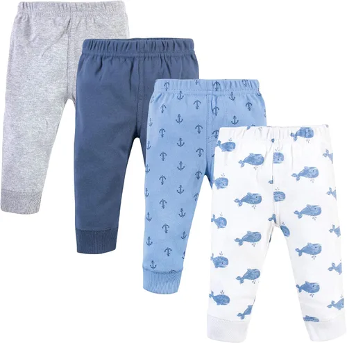 Vista 5 de Hudson Baby - Pantalones y leggings unisex de algodón para bebé 2-Rosa Negro