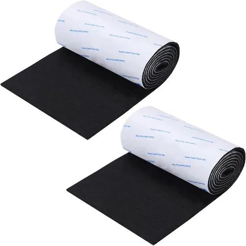 Vista 17 de Almohadillas de fieltro para muebles, cinta de fieltro cortable antideslizante autoadhesiva beige, rollo de tiras de fieltro de alta resistencia