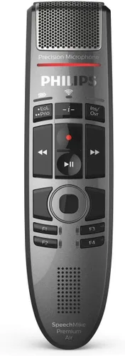 Vista 4 de Philips SpeechMike Premium Air - Micrófono USB inalámbrico de dictado, botón pulsador