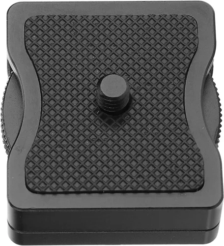 Vista 7 de Placa elevadora de cámara 1/4 "Tornillo Placa elevadora Altura de la cámara Adaptador de elevación rápida Estabilizador de cámara Altura Elevador