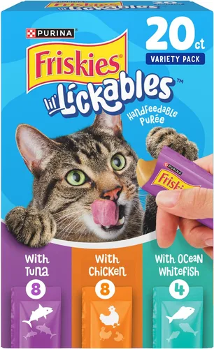 Vista 14 de Friskies Purina Lil' Lickables with Atún Cat Treats - 16 oz (32 unidades)