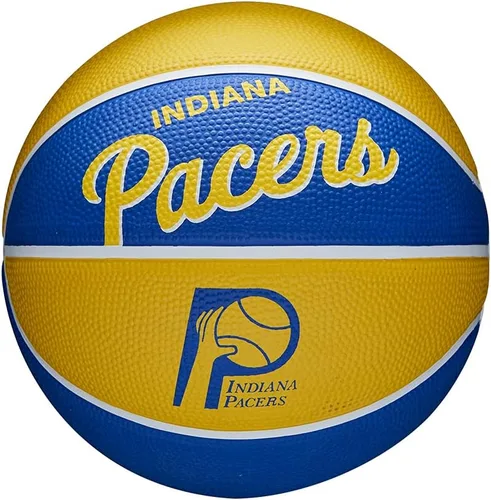 Vista 10 de Wilson NBA Team Retro Mini Balones de Baloncesto - Tamaño Mini - 3" Denver Nuggets
