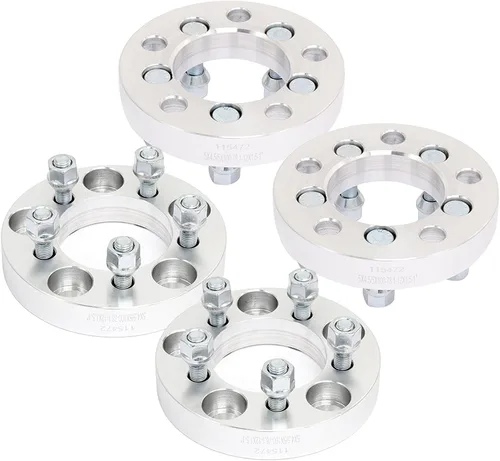 Vista 219 de SCITOO Espaciadores de rueda de 1.5 pulgadas, orificio 4x4 con adaptadores de pernos de 1/2 de 2.441 in para ClubCar Precedent para Adward 2 para EZ