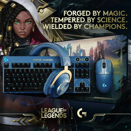 Vista 7 de Logitech G Pro - Teclado mecánico para juegos - Diseño ultraportátil sin teclas numéricas, cable USB desmontable, teclas retroiluminadas LIGHTSYNC